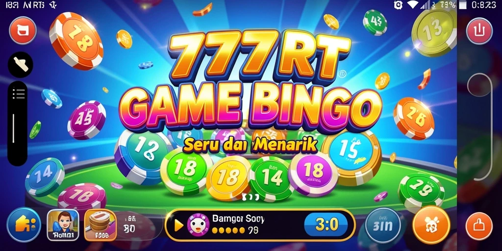 Tampilan gameplay Bingo yang menarik dan seru.