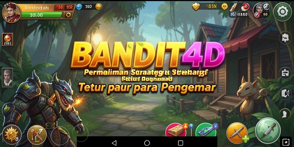 Tampilan gameplay BANDIT4D yang penuh strategi dan adiktif.