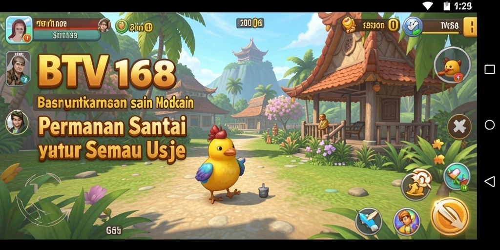 Tampilan menarik dari gameplay BTV168 yang menghibur dan menyenangkan.