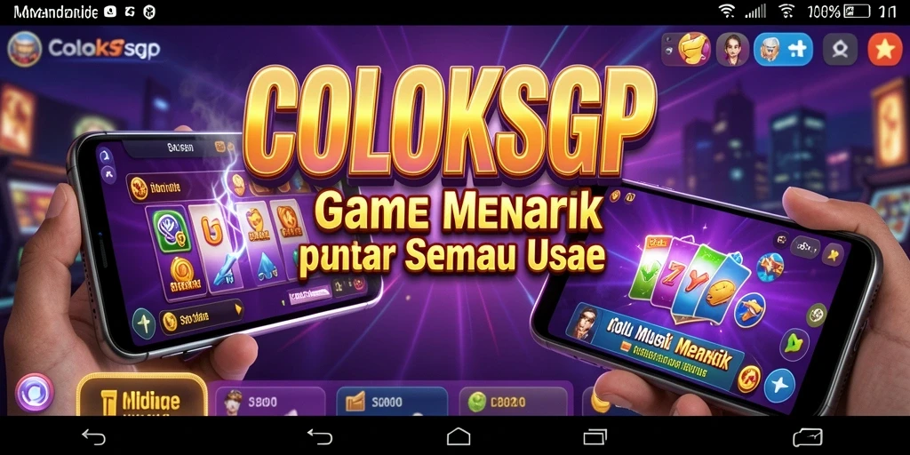 Screenshot gameplay COLOKSGP yang penuh warna dan menantang.