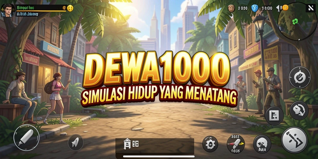Tampilan gameplay DEWA1000 yang seru dan interaktif.