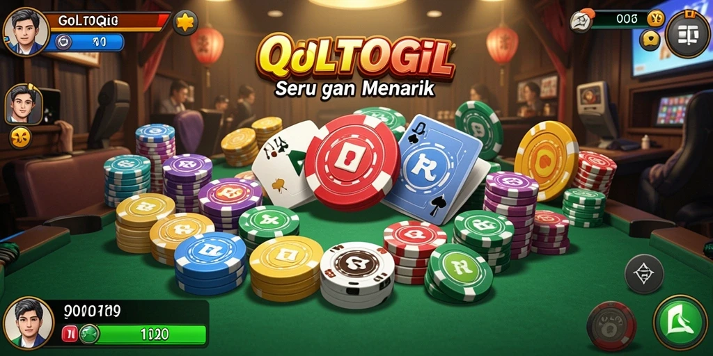Tampilan gameplay QiuQiu yang menarik di GOLTOGEL.