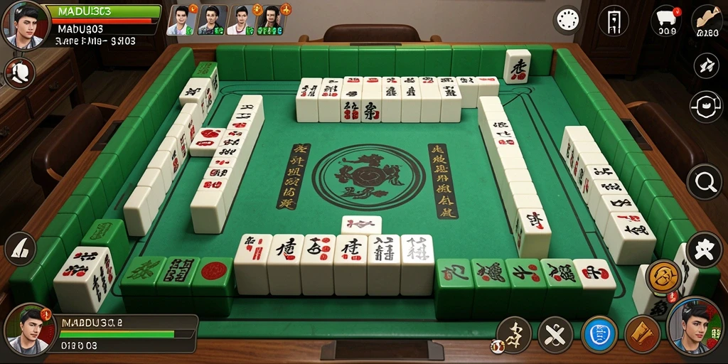 Tampilan gameplay dari MADU303 yang menarik dan dinamis.