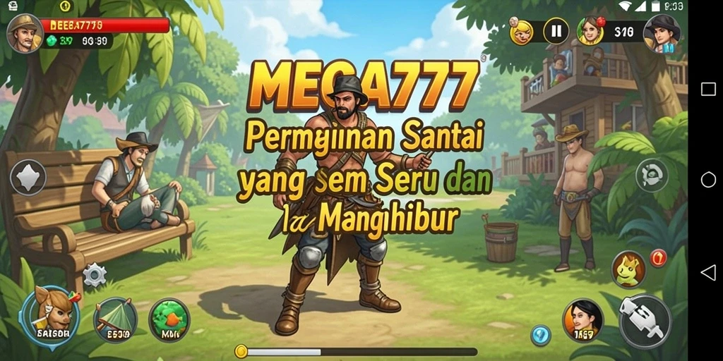 Tampilkan gameplay santai dan seru dari MEGA777.
