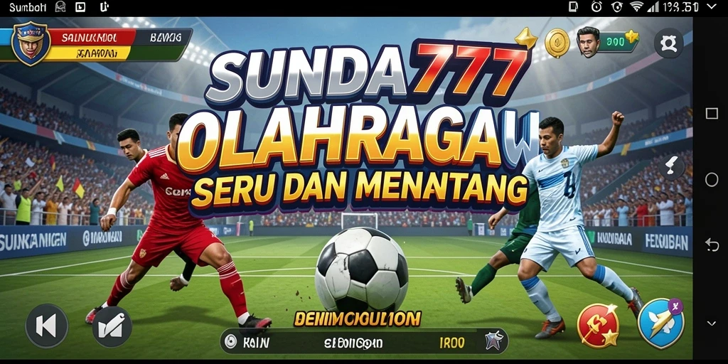 Screenshot SUNDA777 menampilkan aksi seru dalam permainan olahraga.